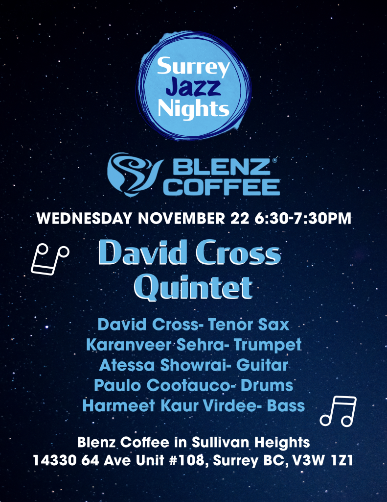 Surrey Jazz Nights - Nov 22
